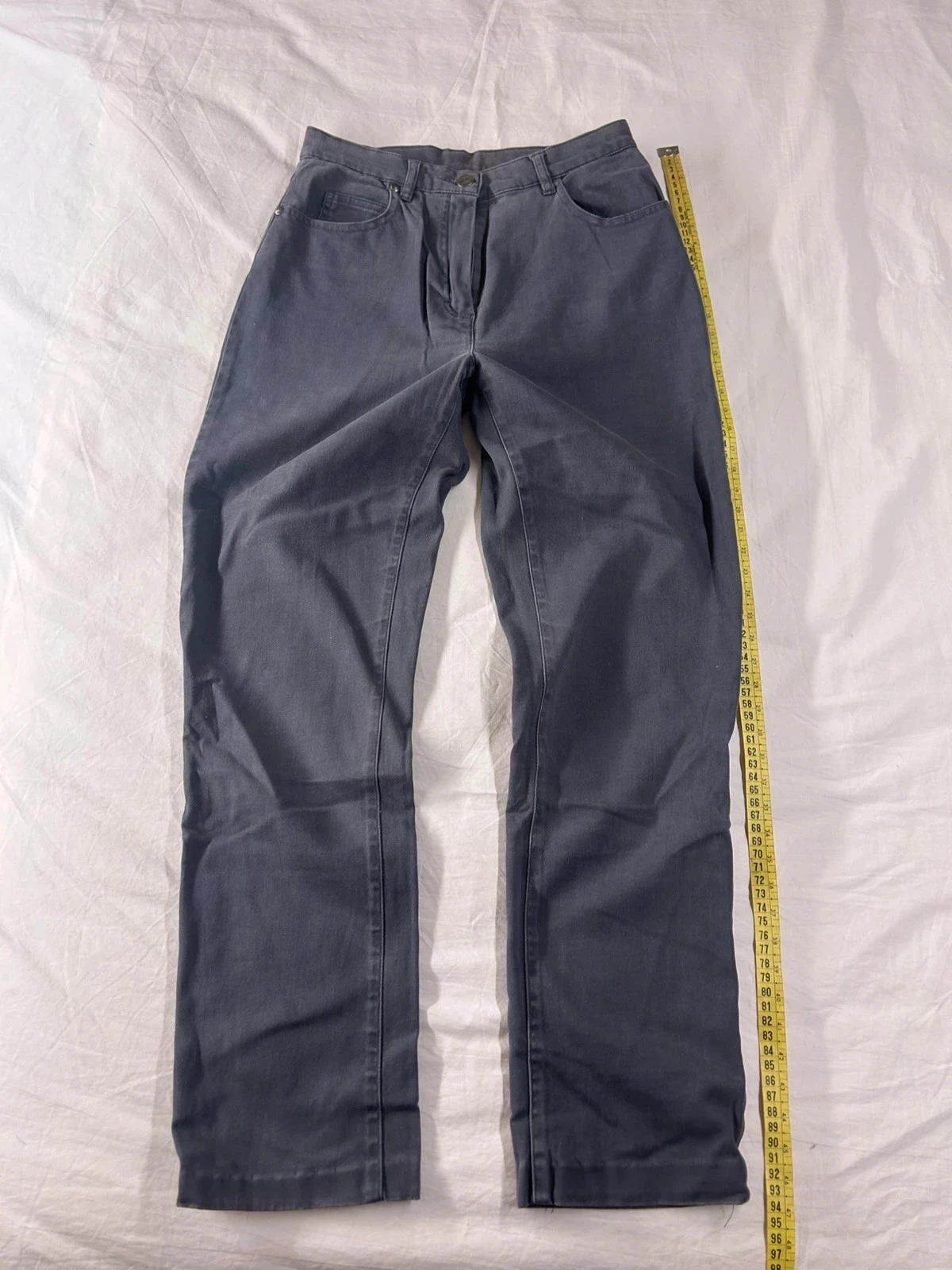Jean gris taille haute camaïeu taille 38